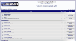 Desktop Screenshot of icecast.imux.net